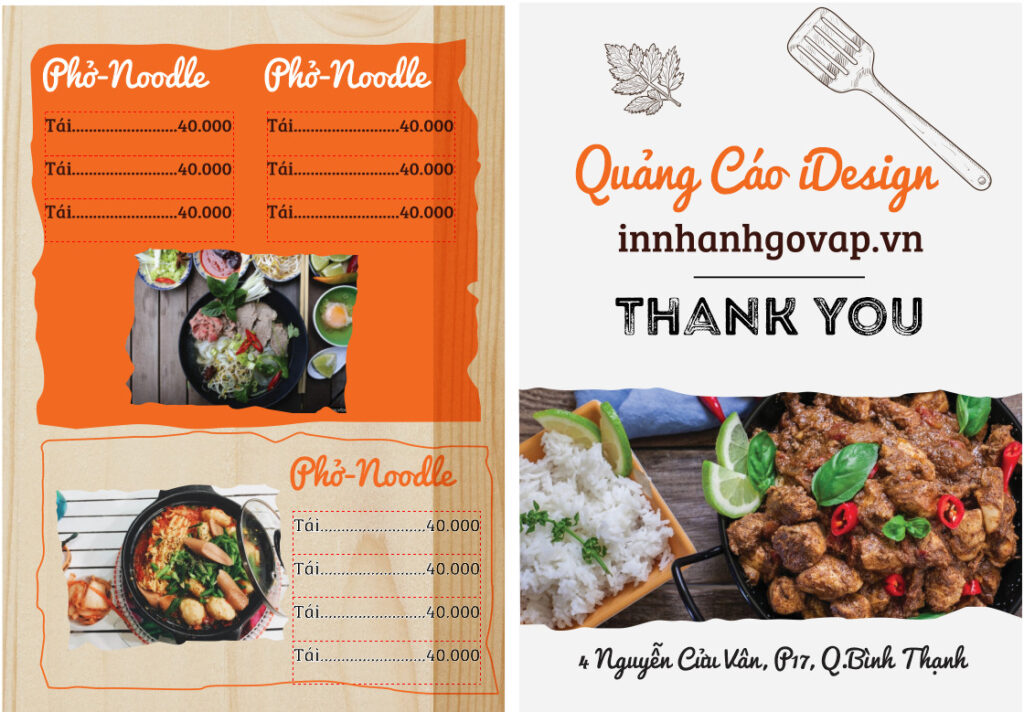 Chia sẻ file menu quán phở